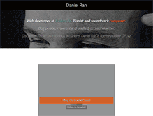 Tablet Screenshot of danielran.com